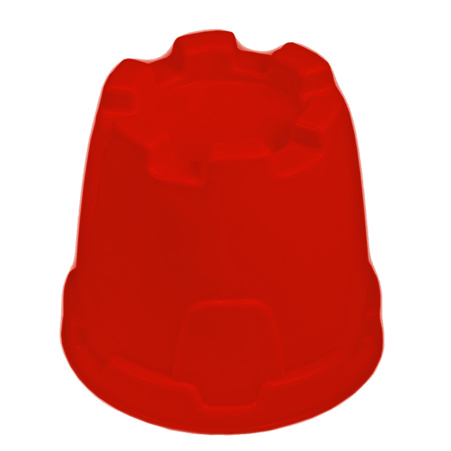 Sandform Burgturm - rot