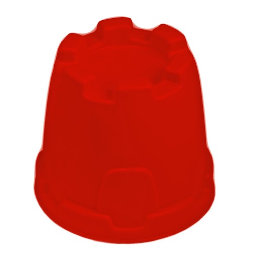 Sandform Burgturm - rot