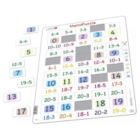 Lernpuzzle Zahlen 1-20 für Kinder ab 5 Jahre