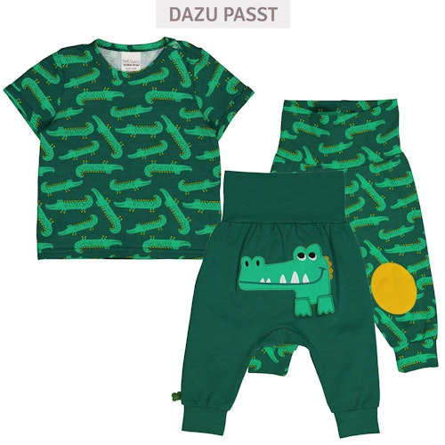 Kurzarm T-Shirt Tiergesicht