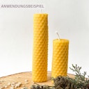 Vorschaubild Kerzendochte DIY 2er Set Bienenwaben Kerzen, 39 cm