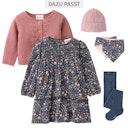 Vorschaubild Wende Dreiecktuch viele Blumen