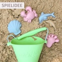 Vorschaubild Silikon Sandförmchen rosa