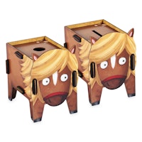 Spardose und Sammelbox – 2in1 Twinbox Pony