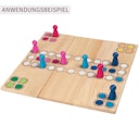 Vorschaubild Ludo Brettspiel mit umbaubarem Spielbrett