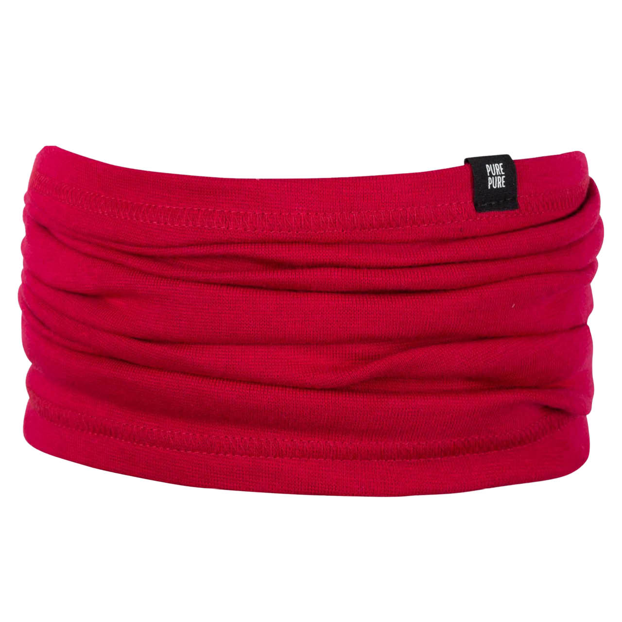 Kinder Schlauchschal leicht himbeer