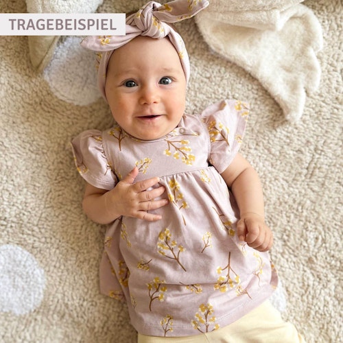 Edler Kleidchen Body Blümchen