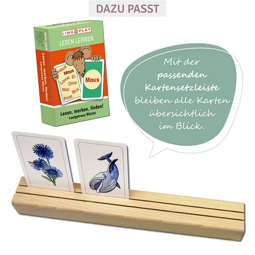 Lesen, merken, finden!, Kartenspiel ab 6 Jahren