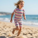 Vorschaubild Gestreiftes Shirt kurzarm