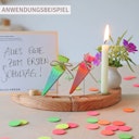 Vorschaubild Grimm´s Einschulung Stecker Schultüte Neonpink