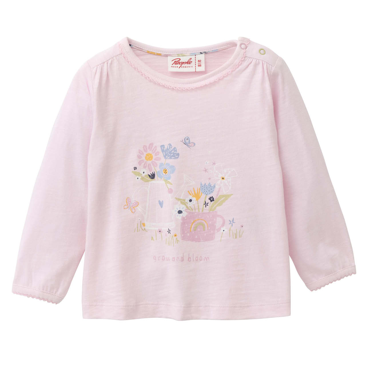 Süßes Langarmshirt Frühlingsprint