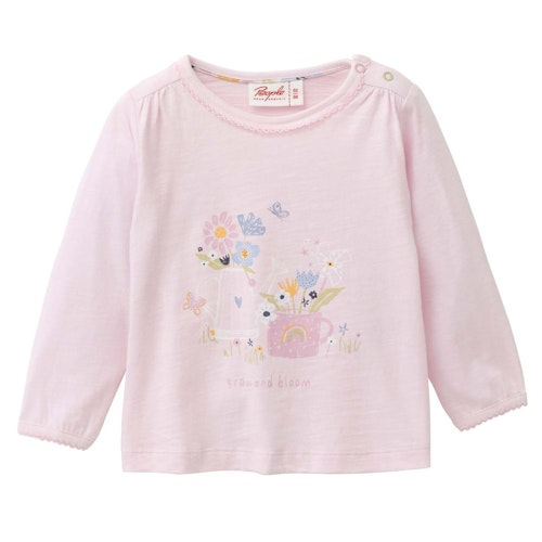 Süßes Langarmshirt Frühlingsprint