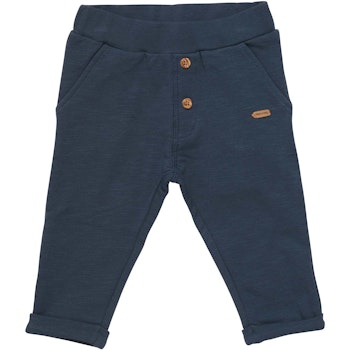 Leichte Babyhose Slub dunkelblau