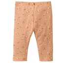 Vorschaubild Edle Rippe Leggings Blümchen