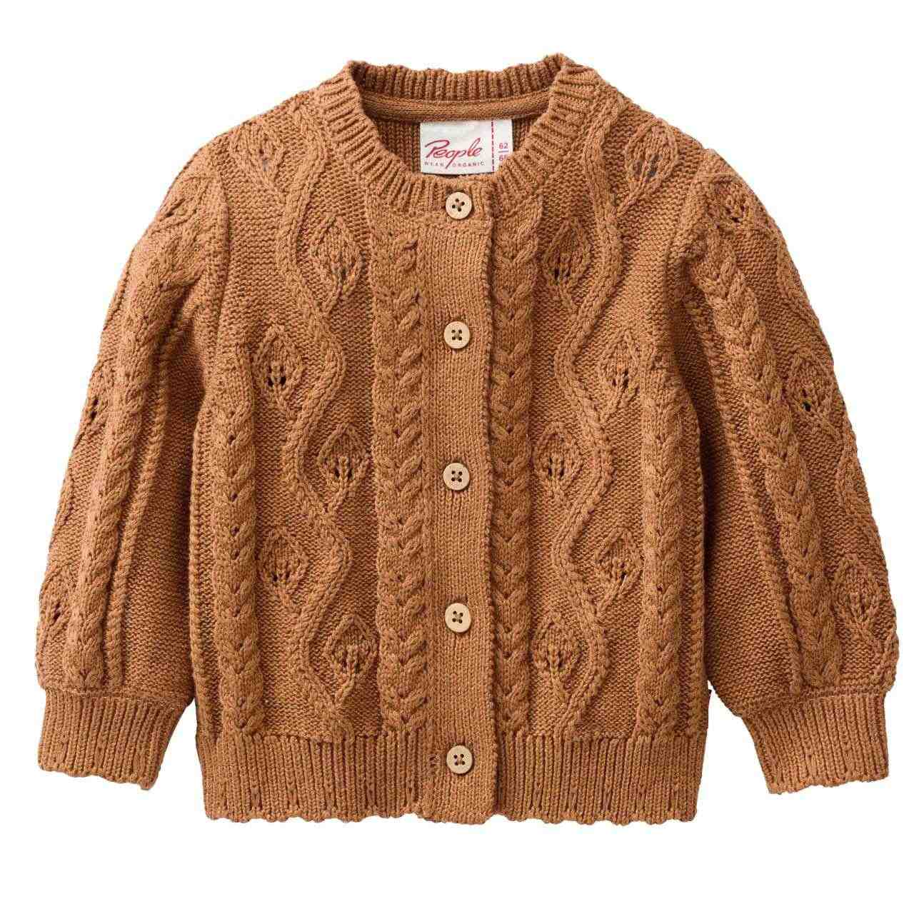 Edler Zopfstrick Cardigan