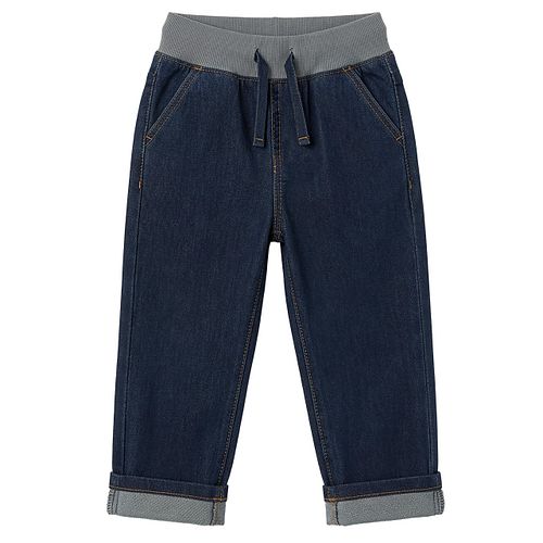 Cordhose gefüttert Denim Blau