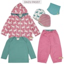 Vorschaubild Wende Schlauchschal Fleece petrol