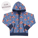 Vorschaubild Kapuzenjacke zum Wenden Regenbogen