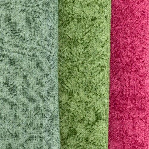 Jahreszeitentücher Wolle 3 Stück 75 x 75 cm – Sommer