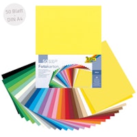 Recycelter Fotokarton bunt DIN A4 50 Blatt Recycelter Fotokarton bunt DIN A4 50 Blatt