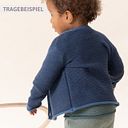 Vorschaubild Strickjacke Disana Wickel langarm Schurwolle