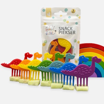 Rooaar! 7er Set Dino Piekser für Snacks