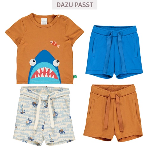 Kurzarm T-Shirt Tiergesicht