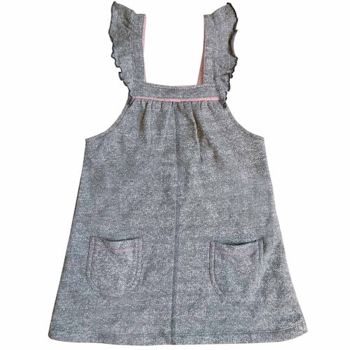 Sweat Kleid Rüschen