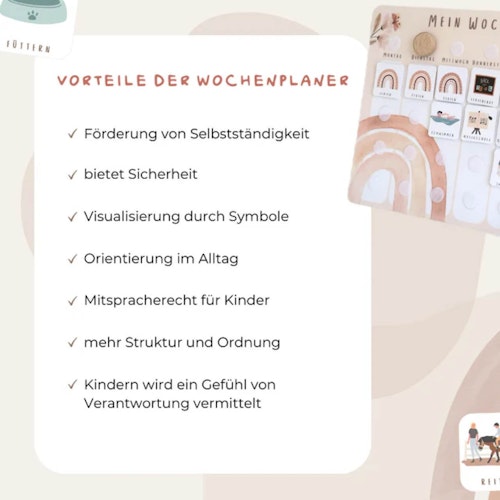 Wochenplaner Baustelle inkl. 420 Symbole