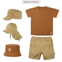 Vorschaubild Leinen Sonnenhut verstellbar Nackenschutz