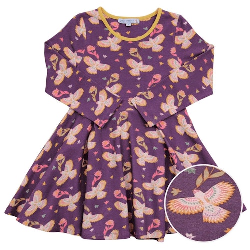 Flatterkleid langarm Pferde