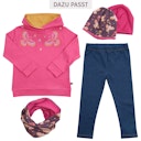 Vorschaubild Elastische Uni Basic Leggings Jeanslook