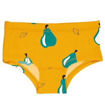 Hipster Briefs gelb mit Birnen