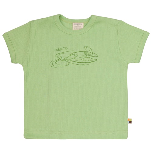 Weiches T-Shirt Rippe Känguru