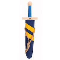 Schwertset Lancelot blau 42 cm