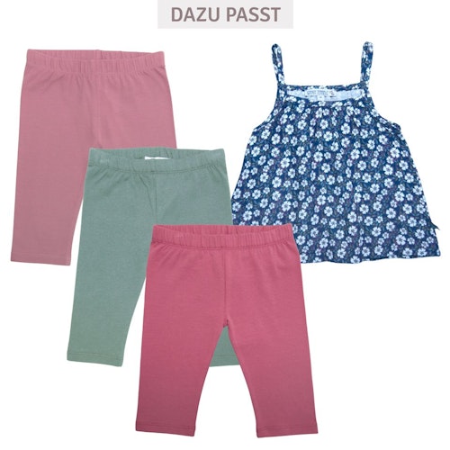 Sommer Shirt Musselin ohne Arm Blumen