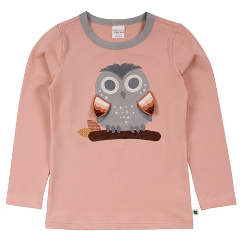 Süßes Langarmshirt Eule