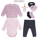 Vorschaubild Gerippte Babysocken Doppelpack