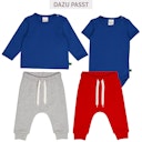 Vorschaubild Dehnbares Basic Langarmshirt