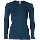 Vorschaubild Damen Wolle Seide Langarmshirt
