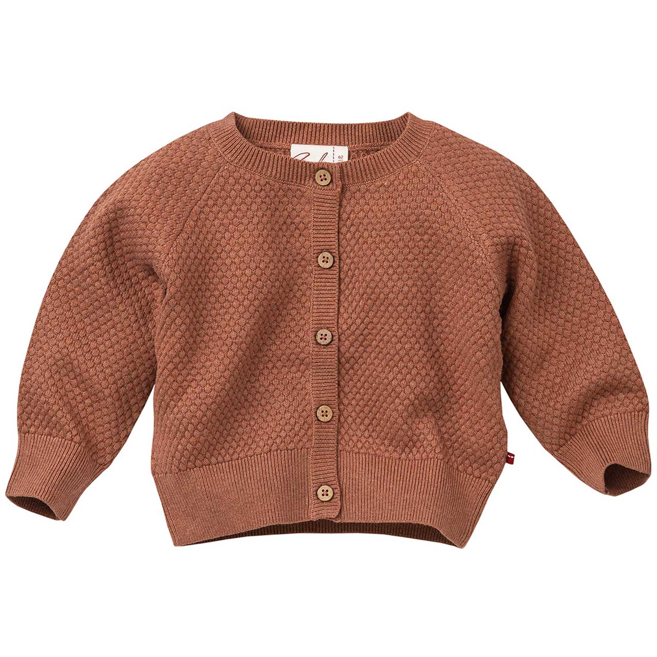 Strukturierte Strickjacke dehnbar