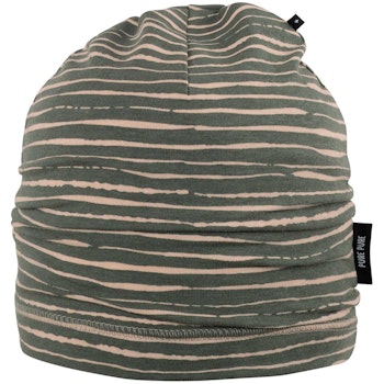 Kinder Beanie Frühling uni grau melange
