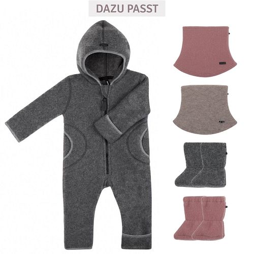 Overall Pure Pure Fleece Schurwolle langarm