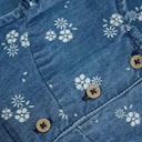 Vorschaubild Sommerkleid Chambray Blumen
