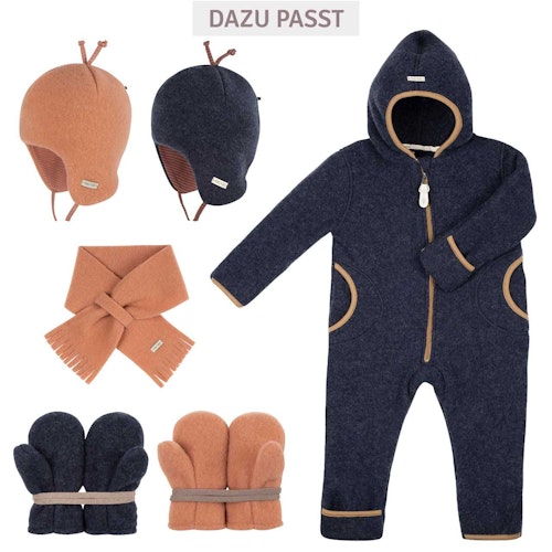 Steckschal Wolle 70 cm ca. 1-3 Jahre pfirsich