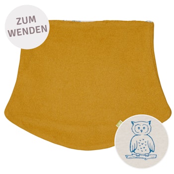 Wende Schlauchschal Fleece currygelb