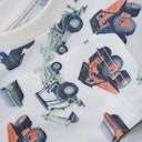 Vorschaubild Leichtes Shirt langarm Baustellenfahrzeuge