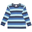 Vorschaubild Langarmshirt Streifen Frosch Aufnäher