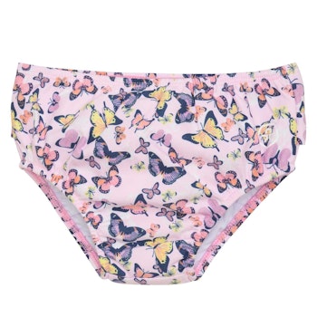 Rüschen Schwimmwindel Schmetterlinge rosa