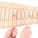 Vorschaubild Xylophon mit 13 Ahorn Klangplatten für Kinder ab 3 Jahre